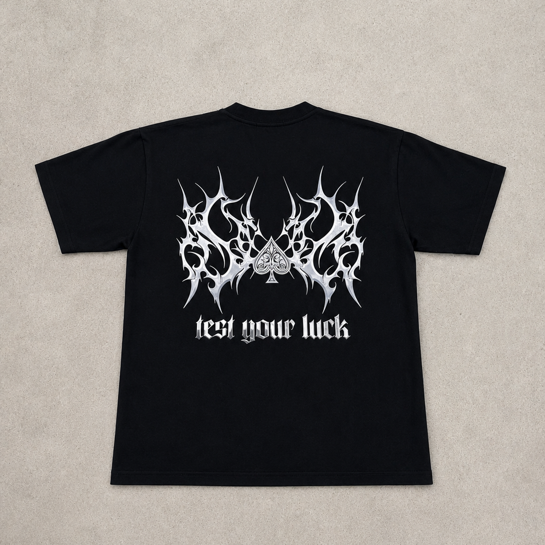"TEST YOUR LUCK" TEE MK2